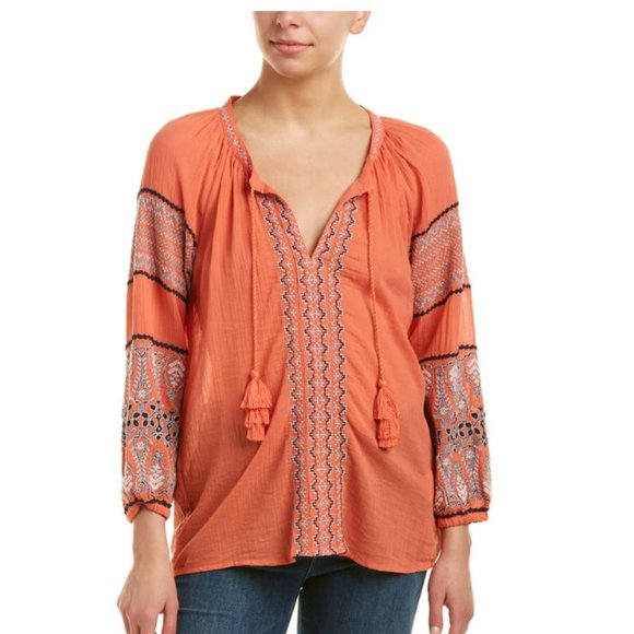 Joie Tops - Joie Nelida Embroidered Blouse